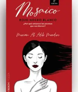 Mosaico Rojo Negro Blanco