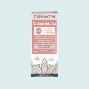WeBotanix Cannagyn Crema íntima BIO 30ml